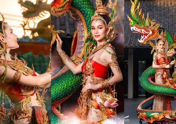 เปิดตัว ชุดประจำชาติไทย ที่จะใช้ประกวดบนเวที Miss Chinese World 2021
