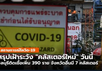 เฝ้าระวัง “คลัสเตอร์ใหม่” ทั่วประเทศ