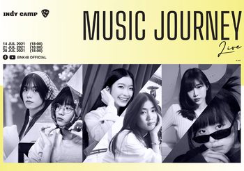 เตรียมชมผลงานคุณภาพ 6 เพลง 6 สไตล์ 6 เมมเบอร์จาก BNK48 และ CGM48 จากโปรเจกต์พิเศษ INDY CAMP MUSIC JOURNEY