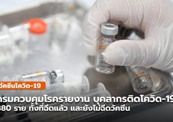 บุคลากรทางการแพทย์ ติดโควิด-19 แล้ว 880 ราย ทั้งที่ฉีด/ไม่ฉีดวัคซีน