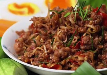 วิธีทำ น้ำพริกกะปิหมูสับ อร่อยง่ายๆ ที่บ้าน
