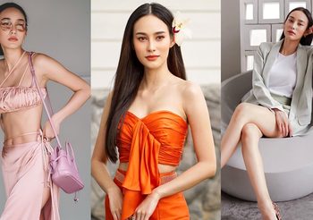 25 แฟชั่นสไตล์ นาว ทิสานาฏ นักแสดงสาวหน้าสวยคม ผมยาวตรงสีเข้ม