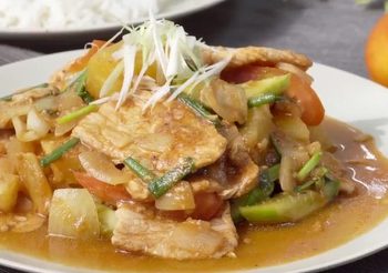 วิธีทำ ผัดเปรี้ยวหวาน อร่อย รสชาติกลมกล่อม