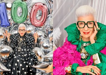 Iris Apfel แฟชั่นไอคอนชื่อดัง เพิ่งฉลองวันเกิดครบ 100 ปี และความจี๊ดจ๊าดที่ไม่แผ่วเช่นเคย