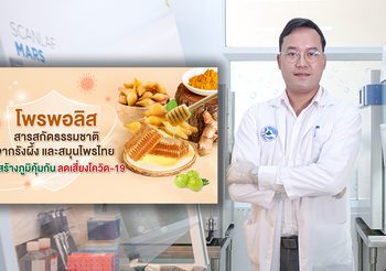 นักวิชาการชี้! โพรพอลิส ช่วยสร้างภูมิคุ้มกัน ลดเสี่ยง โควิด-19
