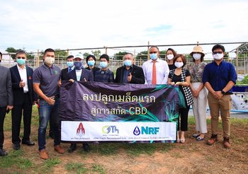 NRF – GTH ผนึกกำลัง มข. เจ้าแรกปลูกกัญชงบนพื้นที่กว่า 400 ไร่ ตั้งเป้าพาพืชเศรษฐกิจกัญชงไทยสู่ตลาดโลก