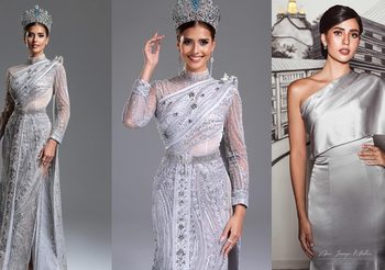 งดงาม แอนโทเนีย โพซิ้ว มิสซูปราเนชันแนล 2019 อวดความเป็นไทยผ่านชุดราตรี อำลามงกุฎ