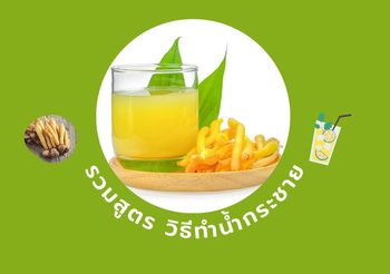 วิธีทำน้ำกระชาย ทำกินเองบำรุงสุขภาพ ทำขายสร้างรายได้ เคล็ดลับน้ำกระชายไม่ขม