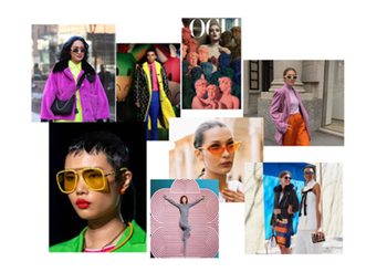 Color Eyewear Trend : Twisted Pop