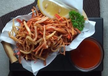 วิธีทำ ปูอัดเส้นกรอบ เมนูง่ายๆ อร่อยเคี้ยวเพลิน
