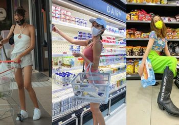 30 ไอเดีย ถ่ายรูปในซุปเปอร์มาร์เก็ต ถ่ายมุมไหนดี โพสต์ท่ายังไงให้ปังปุริเย่