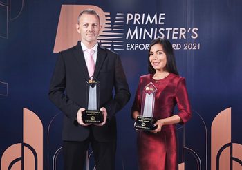 “ดิ สมิธ ฟู้ด อินเตอร์เนชั่นแนล” คว้า 2 รางวัล ผู้ประกอบธุรกิจส่งออกยอดเยี่ยมและสินค้าฮาลยอดเยี่ยม ปี 64