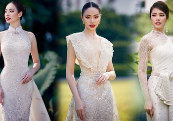 ชมพู เดอะเฟซ ในแฟชั่นชุดแต่งงาน คอนเซปท์ “The Oriental bridal couture” วิจิตรงดงามตระการตา