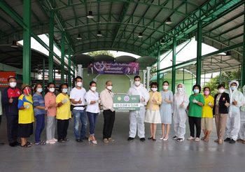 โฆษก อว.นำทีมอาสาสมัคร Clear and clean โรงพยาบาลสนามทั่วไทย เป้าหมาย “คืนพื้นที่ปลอดภัยสู่ชุมชน”