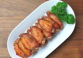 วิธีทำ ปีกไก่ทอดน้ำปลา กรอบนอกนุ่มใน