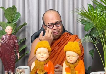 ‘พระมหาไพรวัลย์’ ร่ำไห้กลางไลฟ์สด เผยหากสึกจะกลับไปดูแลแม่ที่ป่วย
