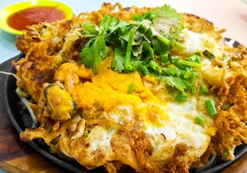 สูตร หอยทอด กรอบๆ หอมไข่และหอยแมลงภู่