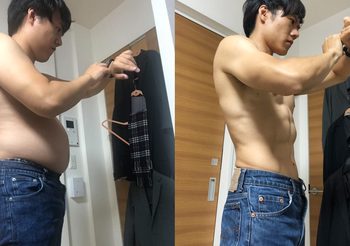 หนุ่มญี่ปุ่น ลดพุงสำเร็จ ด้วยการออกกำลังกาย 4 นาทีทุกวัน ในเวลา5เดือน