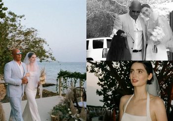 Meadow Walker สวมชุดGivenchy โดยมี พ่อทูลหัว วิน ดีเซล มาส่งตัวเจ้าสาว แทนเพื่อนผู้ล่วงลับ