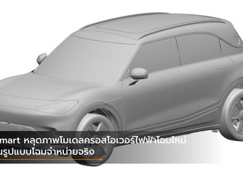 Smart หลุดภาพโมเดลครอสโอเวอร์ไฟฟ้าโฉมใหม่ในรูปแบบโฉมจำหน่ายจริง