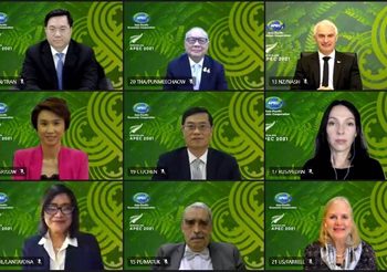 เผยผลการประชุมรัฐมนตรีวิสาหกิจขนาดกลางและขนาดย่อมเอเปค ครั้งที่ 27 ชูประเด็นใช้ดิจิทัลเพื่อการฟื้นฟูทางเศรษฐกิจ และเน้นส่งเสริม SME รอบด้าน