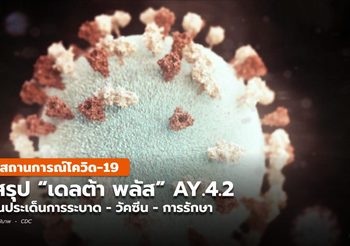 [สรุป] โควิด-19 สายพันธุ์เดลต้าพลัส AY.4.2