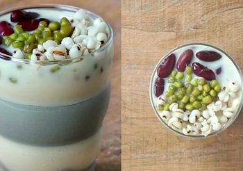 วิธีทำ พุดดิ้งนมถั่วเหลืองธัญพืชรวม (เจ) เมนูสุขภาพ อิ่มท้อง อิ่มบุญ