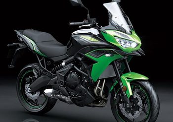 2022 Kawasaki Versys 650 ลุคใหม่จากรุ่นพี่ พร้อมเรือนไมล์ TFT + KTRC