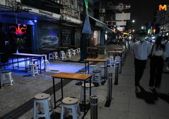 ‘ถนนข้าวสาร’ ยามราตรี! หลังเปิดประเทศยังคงเงียบเหงา