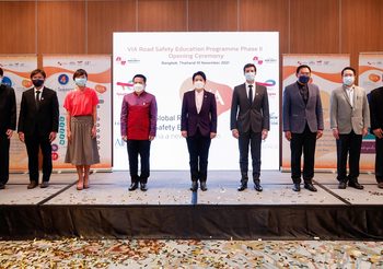 Michelin -Total สนับสนุน VIA Road Safety Education Programme สำหรับนักเรียน