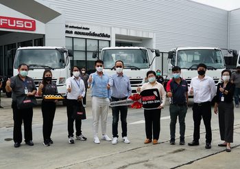DCVT ส่งมอบ FUSO FN2527 รุ่นเรือธงแก่ลูกค้าชาวไทย