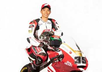 Honda ต่อสัญญา ‘ก้อง-สมเกียรติ’ นักบิดหนึ่งเดียวของไทยลุยโมโตทู 2022