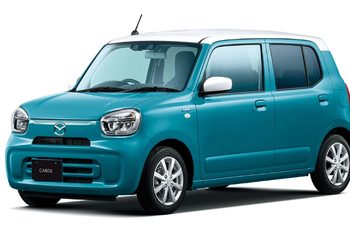 Mazda Carol เคคาร์โฉมใหม่บนพื้นฐาน Suzuki Alto พร้อมพ่วงเครื่องไฮบริด