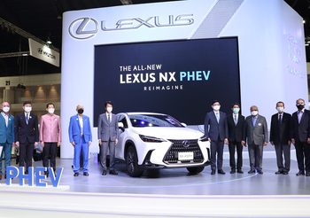Lexus NX ครอสโอเวอร์ปลั๊กอินไฮบริดเปิดตัวในไทยอย่างเป็นทางการ