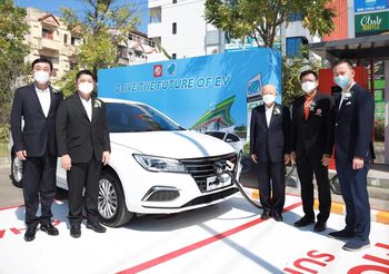 MG Super Charge เปิดให้บริการในปั๊มน้ำมันบางจากอย่างเป็นทางการ