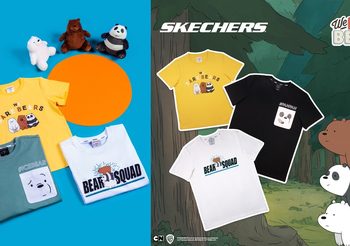 SKECHERS X We Bare Bears คอลเลคชันชวนซ่ากับแก๊งสามหมีจอมป่วน