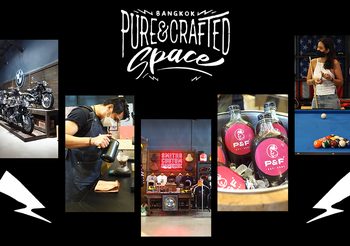 พาชม Pure & Crafted Space Bangkok  คาเฟ่สายนักบิดในสไตล์ใหม่แบบไม่ซ้ำใคร