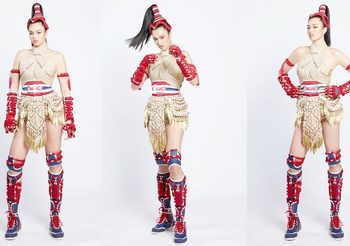 ชุดจริงมาแล้ว! นางคาด ชุดประจำชาติไทย ที่ แอนชิลี จะสวมใส่บนเวที มิสยูนิเวิร์ส 2021