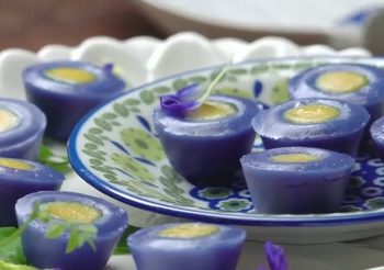 สูตร บุหลันดั้นเมฆ ขนมไทยโบราณหาทานยาก แป้งเหนียวนุ่ม