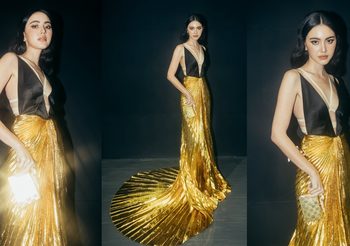 สวยสะกดสายตา “ใหม่ ดาวิกา” ในโททัลลุค GUCCI