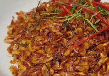 สูตร กุ้งฝอยคั่วพริกแกง อร่อยเพลิน รสชาติเข้มข้น