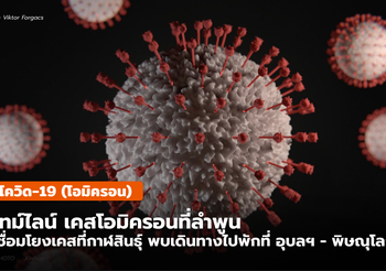 โควิด-19 (โอมิครอน) – ลำพูนแจ้งไทม์ไลน์ผู้ป่วย พบเดินทางไปกาฬสินธุ์ – อุบลฯ – พิษณุโลก