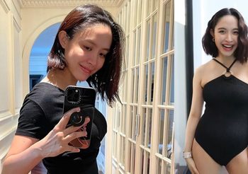 ของจริงไม่มีรีทัช! น้ำชา อวดหุ่นหลังคลอด 2 สัปดาห์