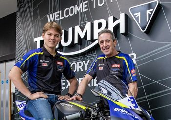 Hannes Soomer เข้าร่วมทีมแข่ง Dynavolt Triumph อย่างเป็นทางการ