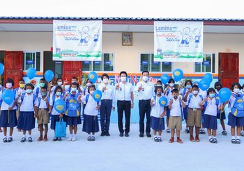 ลามิน่าสานฝันเด็กไทยได้เล่าเรียน#20 ส่งมอบอาคารเรียนหลังใหม่ แก่โรงเรียนบ้านโนนกลาง