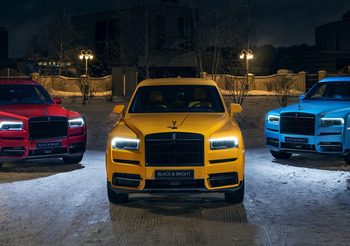 Rolls-Royce Cullinan Black and Bright Collection มอบค่ำคืนของมอสโกสุดโรแมนติกสู่มือคุณ