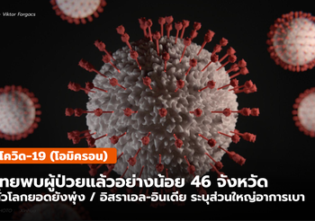โควิด-19 (โอมิครอน) ในไทย 1,551 รายแล้ว เพิ่มขึ้น 189 ราย