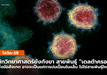นักวิทย์ยังสงสัย สายพันธุ์ Deltacron อาจแค่การปนเปื้อนในแล็บไม่ใช่สายพันธุ์ใหม่