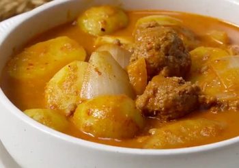 สูตร มัสมั่นมีทบอล อร่อยเข้มข้น