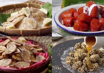 รวมสูตรเมนูกล้วย ขนมหวานทำง่าย อร่อยและมีประโยชน์